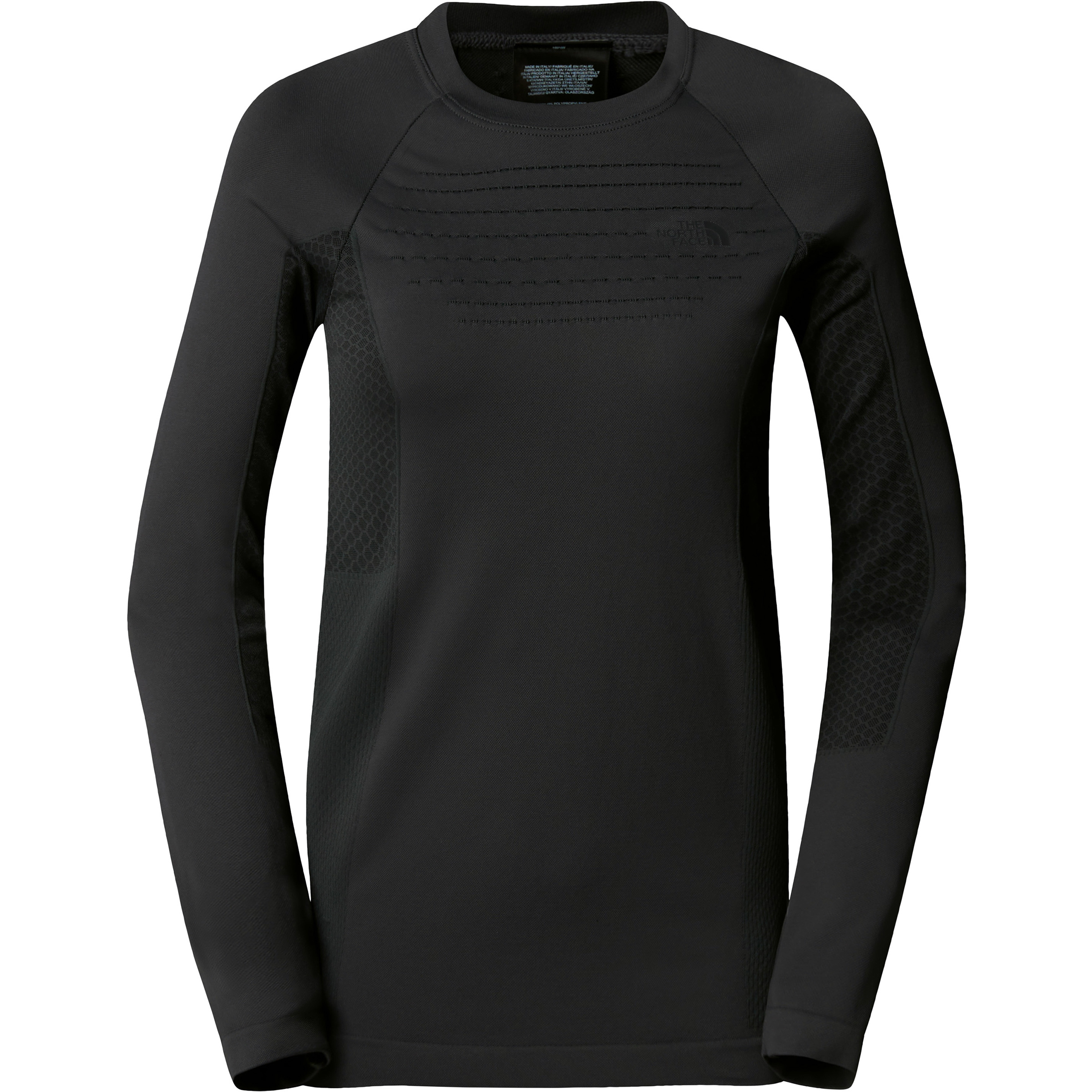The North Face Sport Crew Neck Damen Langarm Unterhemden schwarz Größe XS Elastisch