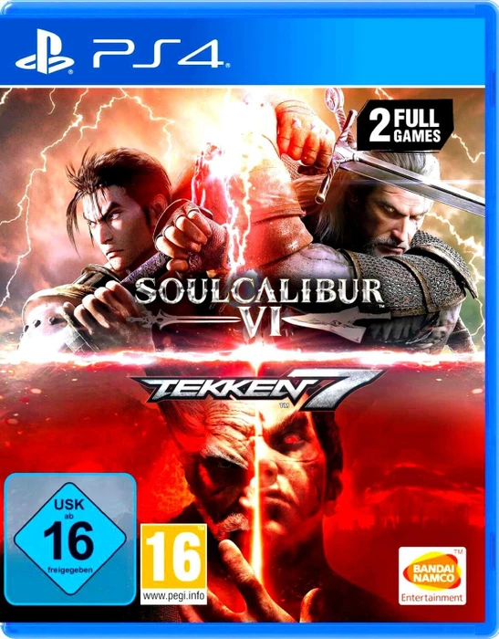 Bandai Namco Tekken 7 + Soul Calibur VI (PS4, EN) (26062020)