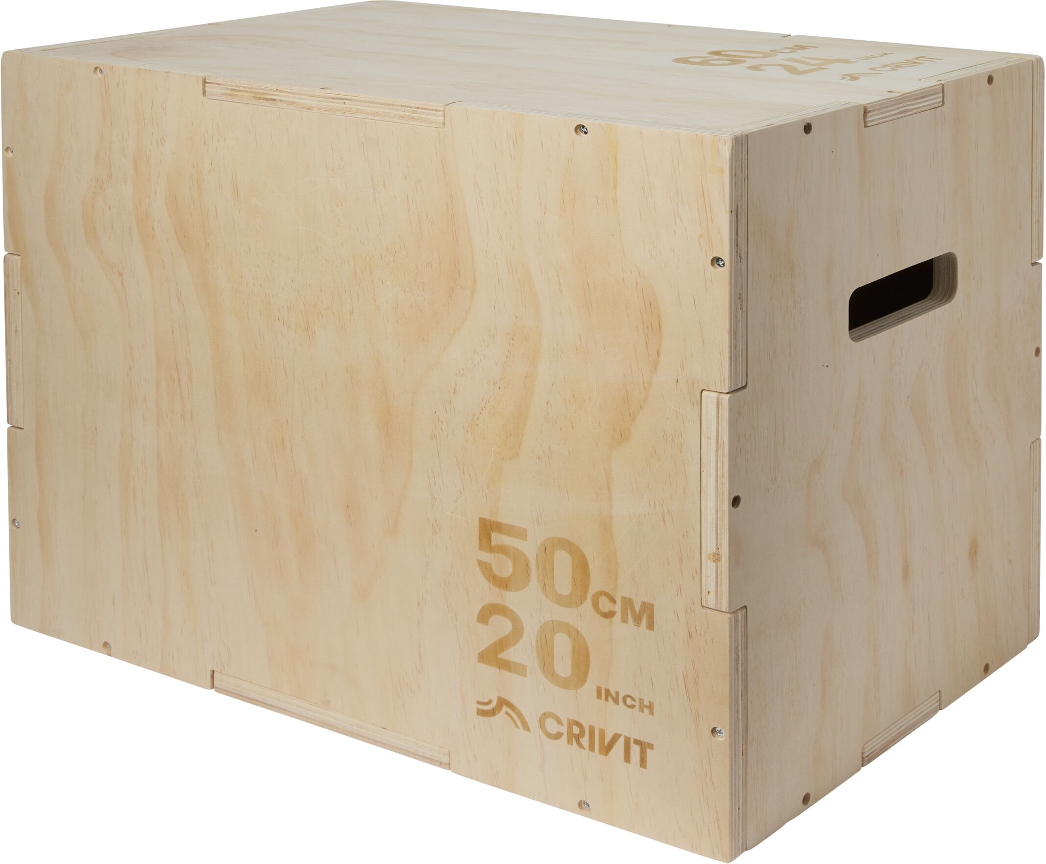 CRIVIT Holz-Sprungbox, für Cross-Training