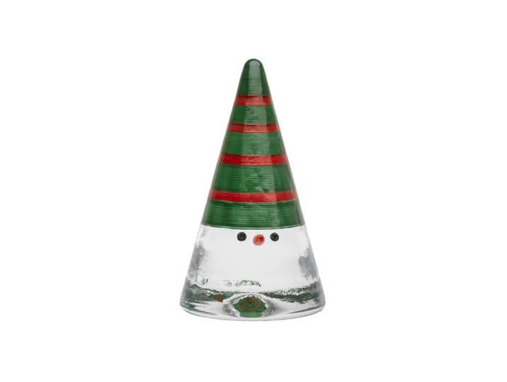 Kosta Boda Noël lutin Vert, 15 cm