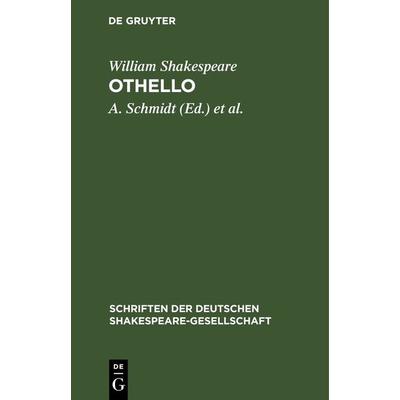 Othello, Gebundene Ausgabe von William Shakespeare, De Gruyter, 978-3-11-239753-4