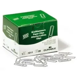 Durable 121125 Papierklammer Metall 1000 Stück(e)