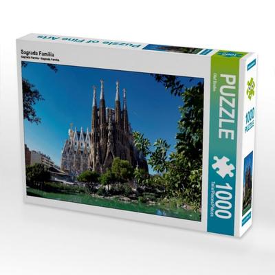 CALVENDO Puzzle Sagrada Família | 1000 Teile Lege-Größe 64x48cm Foto-Puzzle für glückliche Stunden