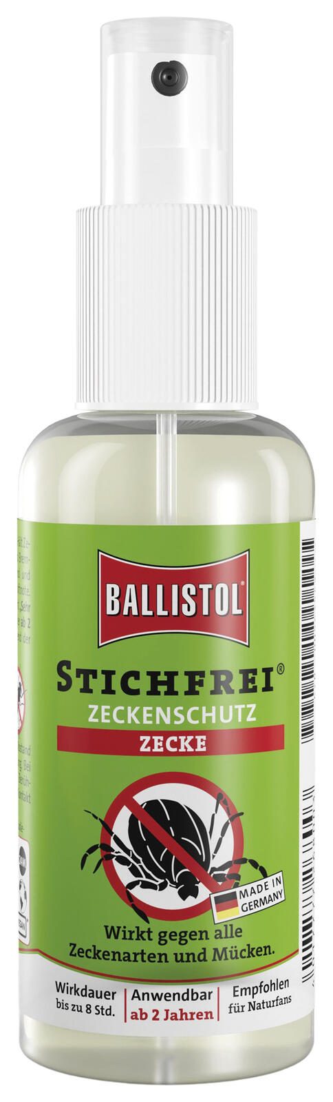 BALLISTOL STICHFREI® ZECKE Mückenschutz-Spray 100 ml 26900