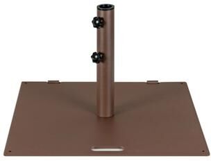 Costway 50 LBS Weighted 24 Inch Square Patio Umbrella Base