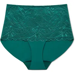 Tchibo - Highwaist-Panty »light-shaping« - Damen - Gr. M - dunkelgrün