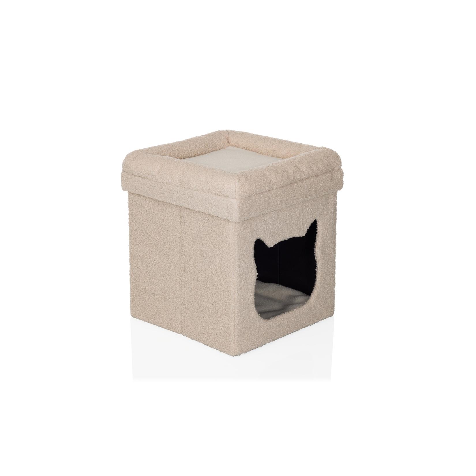 hjh LIVING Katzenhaus PAWY ES Stoff