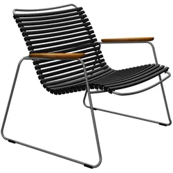 CLICK Lounge-Sessel Outdoor Schwarz