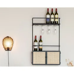 designline »Guuji« Wand-Weinregal