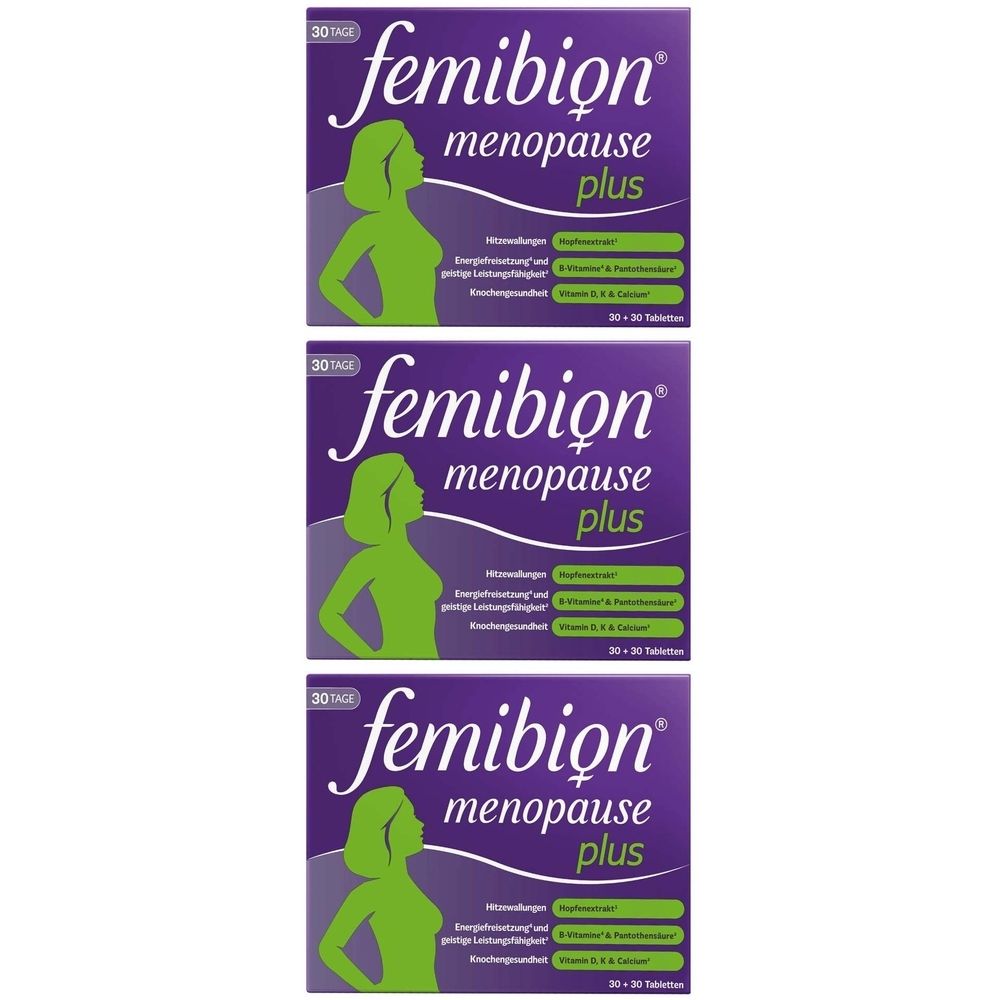 Femibion Menopause Plus Tabletten x3 3x2x30 St