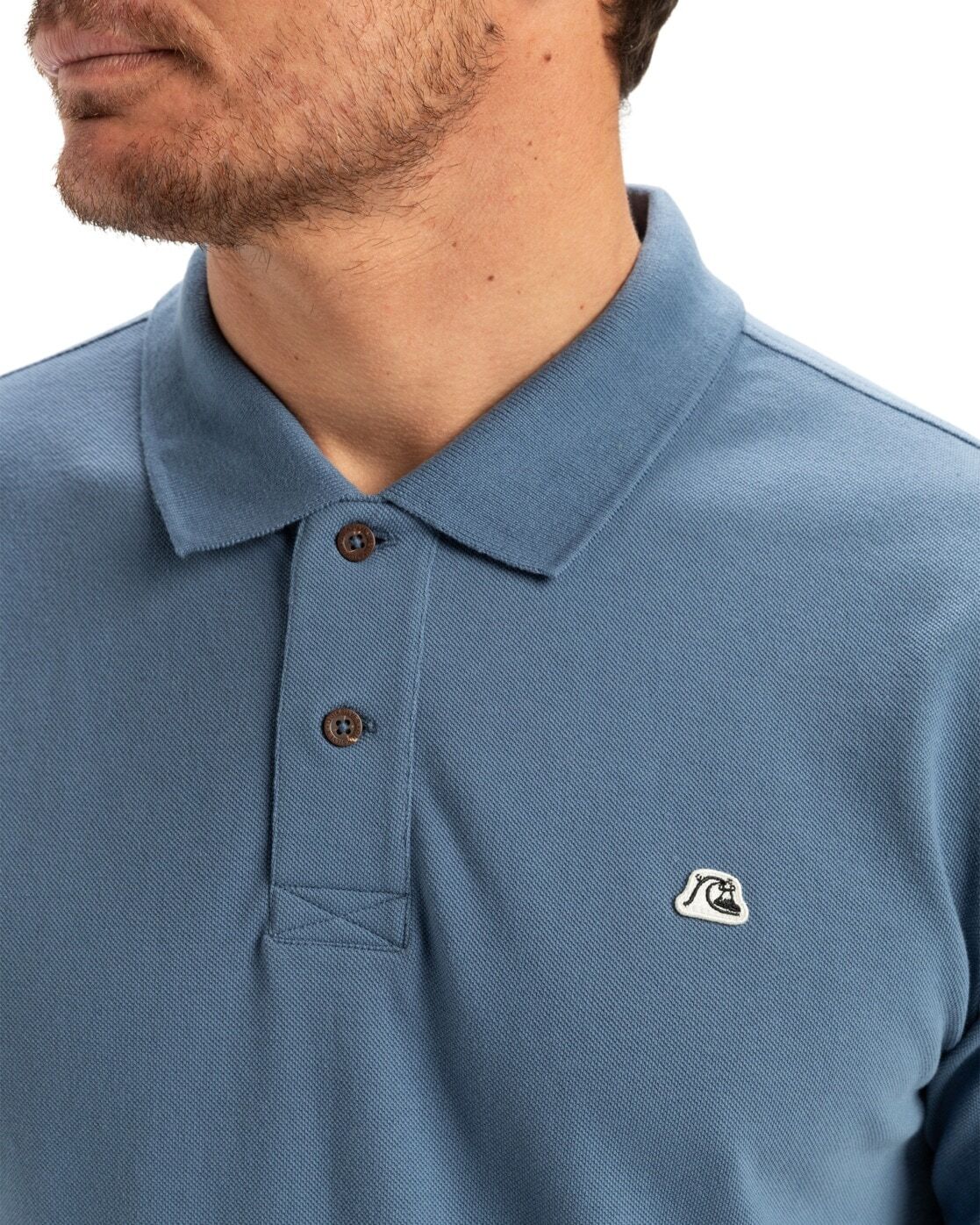 Poloshirt QUIKSILVER "DNA", Herren, Gr. M, coronet blau, Obermaterial: 100% Baumwolle., Shirts Poloshirt coronet blau M