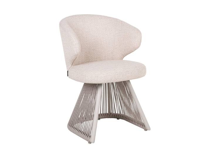 Hochwertiger Outdoor Gartenstuhl „Nuba“ Beige Alpine Richmond Interiors