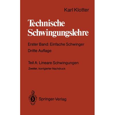 Lineare Schwingungen, Taschenbuch von , Springer Berlin, 978-3-642-81224-8
