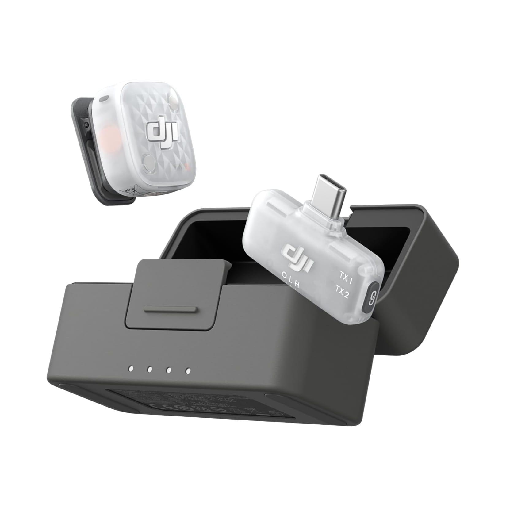 dji Mic Mini 2S (1 TX + 1 Mobile RX + Charging Case) Lavalier-Mikrofon