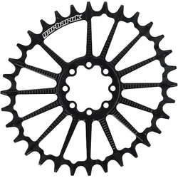 GARBARUK Kettenblatt Direct Mount MTB oval für SRAM 8-Loch | schwarz