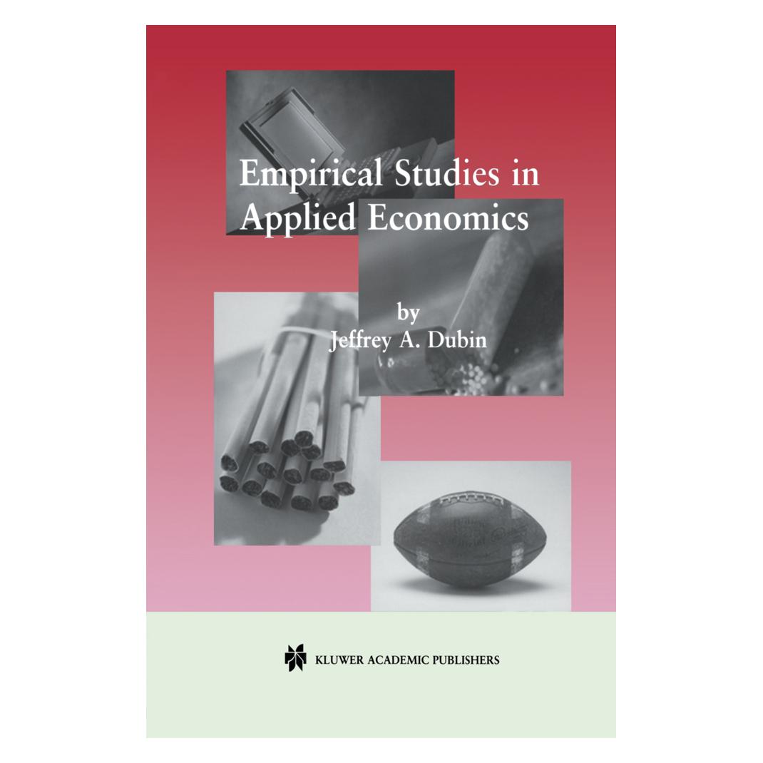 Springer Empirical Studies in Applied Economics (Englisch, Softcover, Jeffrey A. Dubin) (55530359)