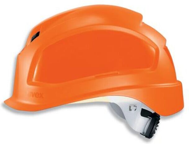 uvex Schutzhelm uvex pheos, Größe 52 cm - 61 cm, orange, kurzer Schirm (9772231)
