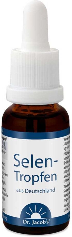 Dr. Jacob's Selen-Tropfen 55 mcg Natriumselenit vegan 20ml