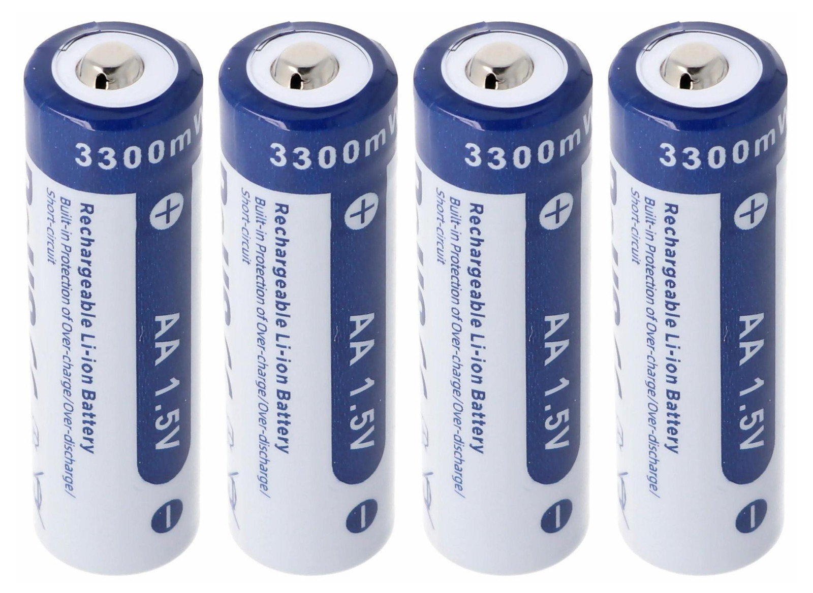 Xtar 4x AA 1,5V 3300mWh 2000mAh oplaadbare lithium-ion batterij