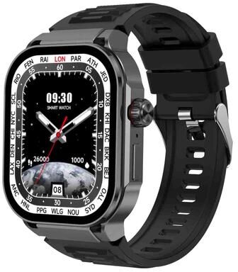 United Bluetooth Smartwatch Health & Sport Fitness Smart Watch black