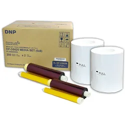 DNP DS 620 Media Kit (15 x 20 cm, 200 Stk.), Fotopapier, Weiss