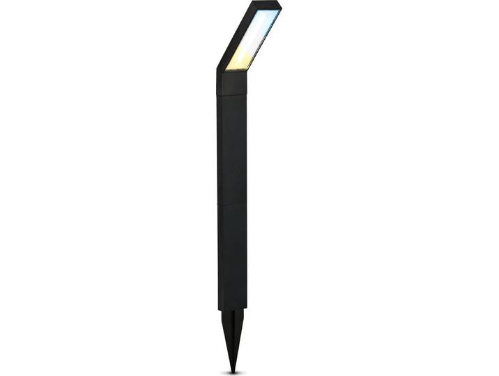 BRILONER - Buitenlamp - padlamp - met bewegingssensor - CCT - tuinverlichting met grondspies - tuinpadverlichting - zwart