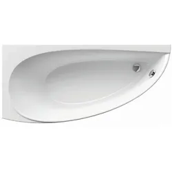Ravak Asymmetrische Badewanne Avocado 150 x 75 cm, Acryl, links CT01000000