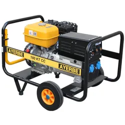 MAESTRO FERRETERO Benzin-Schweißgenerator AY-180 CC mit Kiotsu KT420 Motor 4000 W 150 A einphasig
