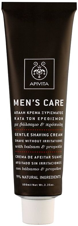 Apivita Men's Care Shaving Cream crème douce rasage 100 ml