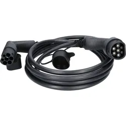 efuturo Ladekabel gerade, Typ 2 auf Typ 2 Stecker, 3 Phasen, bis zu 22 kW, 32 A, 400 V, Mode 3, 5m - 117.7190