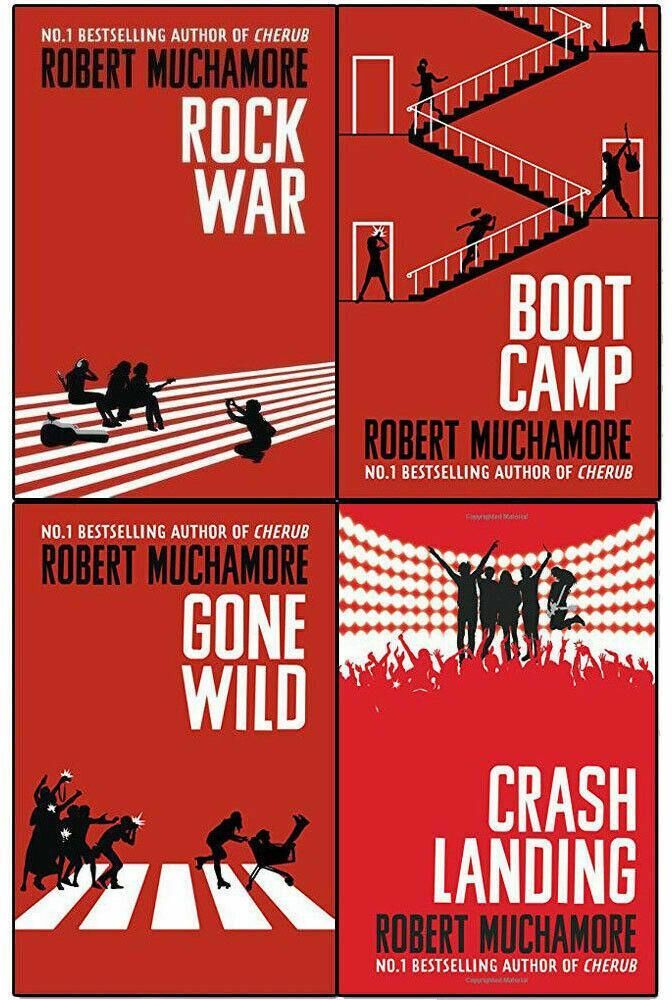 Rock War Series by Robert Muchamore 4 Books Collection Set - Ages 12-17 - Paperback Hodder Children’s Books