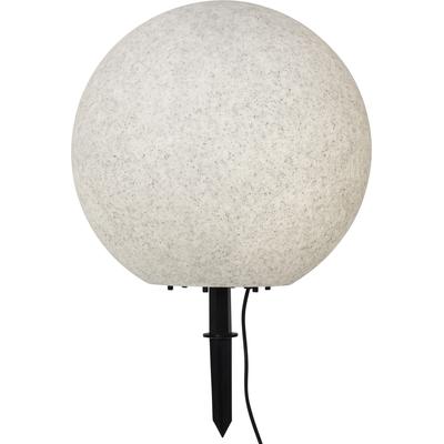 Dekolicht "Außendekoration Stone", grau, H:48cm Ø:50cm, PARFORCE TRADITIONAL HUNTING, Leuchten, Steinoptik, E27-Fassung, max 25 W, 5 m Kabel, IP65