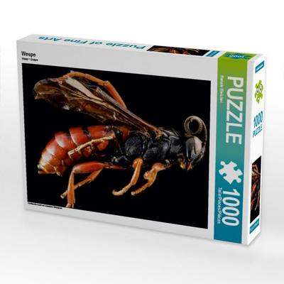 CALVENDO Puzzle Wespe | 1000 Teile Lege-Größe 64x48cm Foto-Puzzle für glückliche Stunden
