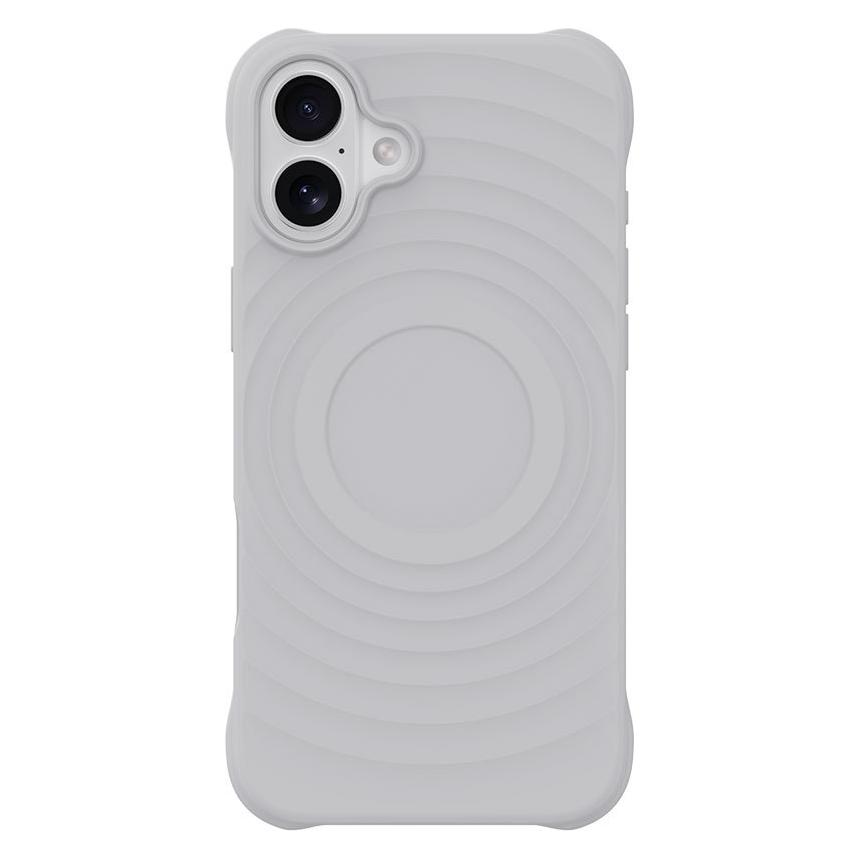 Devia kryt Ripple - stossfeste TPU-Hülle mit Magnetverschluss für das iPhone 16 - Weiss (Apple iPhone 16) (6942297115958)
