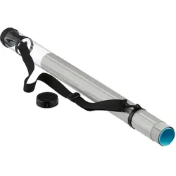 Relaxdays Posterrolle transparent Schwarz,Transparent