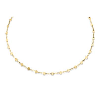 Kette ohne Anhänger ADELIA´S "Collier Halskette aus 333 Gelbgold", gold, Halsketten, Herren, 45cm, Gold