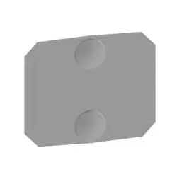 GGK 2945 Stoßstellenverbinder KVK 62 für Brüstungskanäle BRA mit Höhe 60 mm KVK62