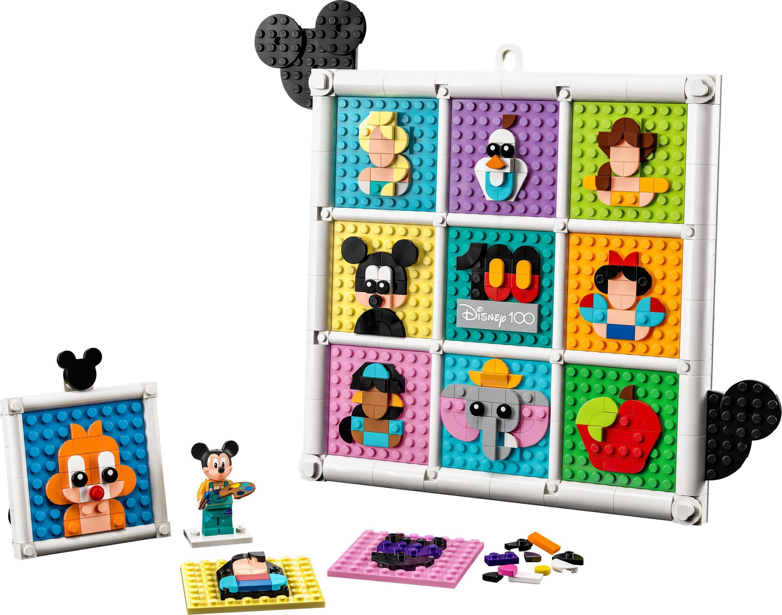 Lego 100 jaar geliefde Disney-animatiepersonages