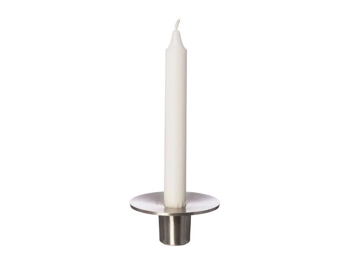 ERNST Bougeoir Ernst Aluminium brossé Ø9,2 cm 4 cm