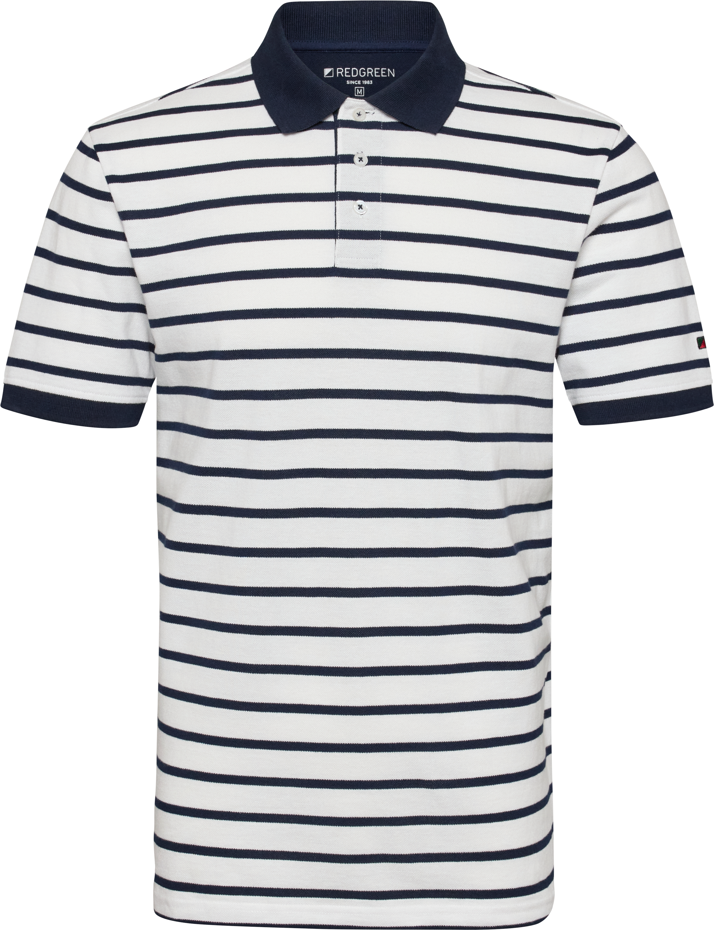 Mix Polo I Str. Small - Til Mænd - Fra Redgreen White S