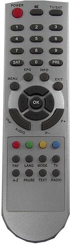 Comando p/ Receptor BIG SAT