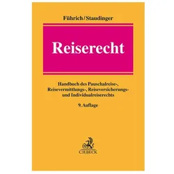 Reiserecht, Fachbücher von Ernst Führich, Ansgar Staudinger