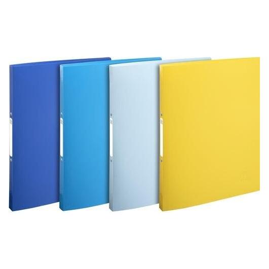 Exacompta Ringbuch BEE BLUE 2 Ringe Farbig sortiert (A4, 20 mm, 4 Stk.) (54110E)