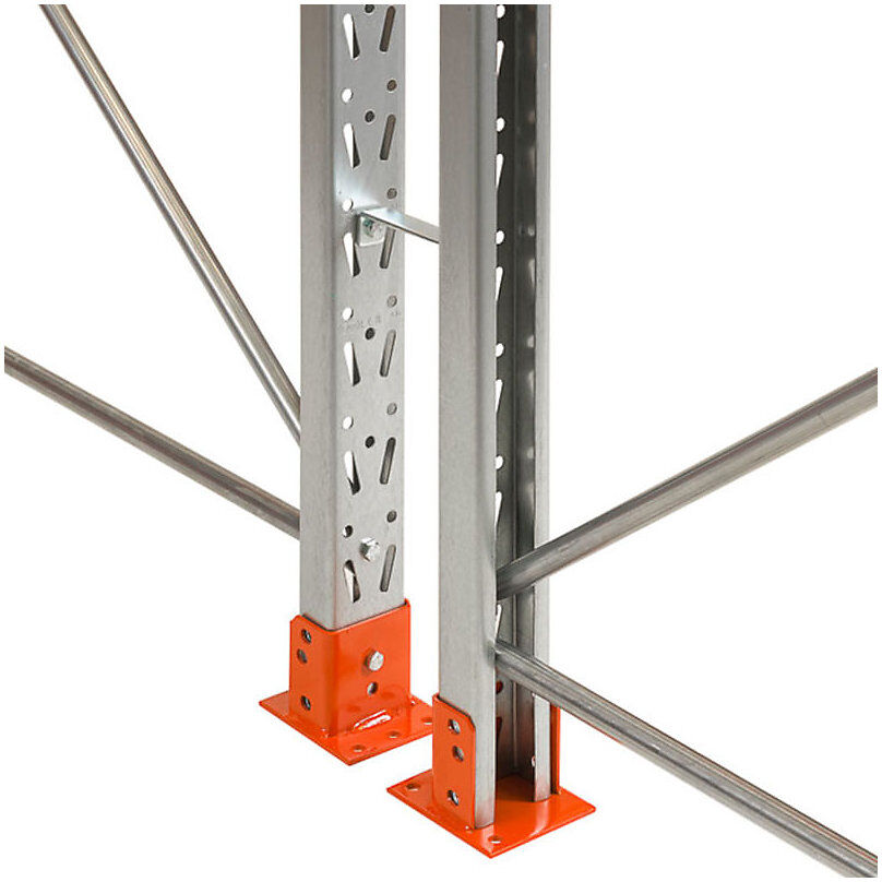 kaiserkraft Abstandshalter für Palettenregal Space, Länge 250 mm, verzinkt