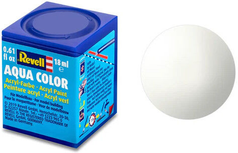 Aqua Color 04 (RAL 9010) Blanc Brillant 18 ml - Revell