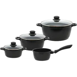 ELO Topfset Black Cast 4-tlg. - schwarz