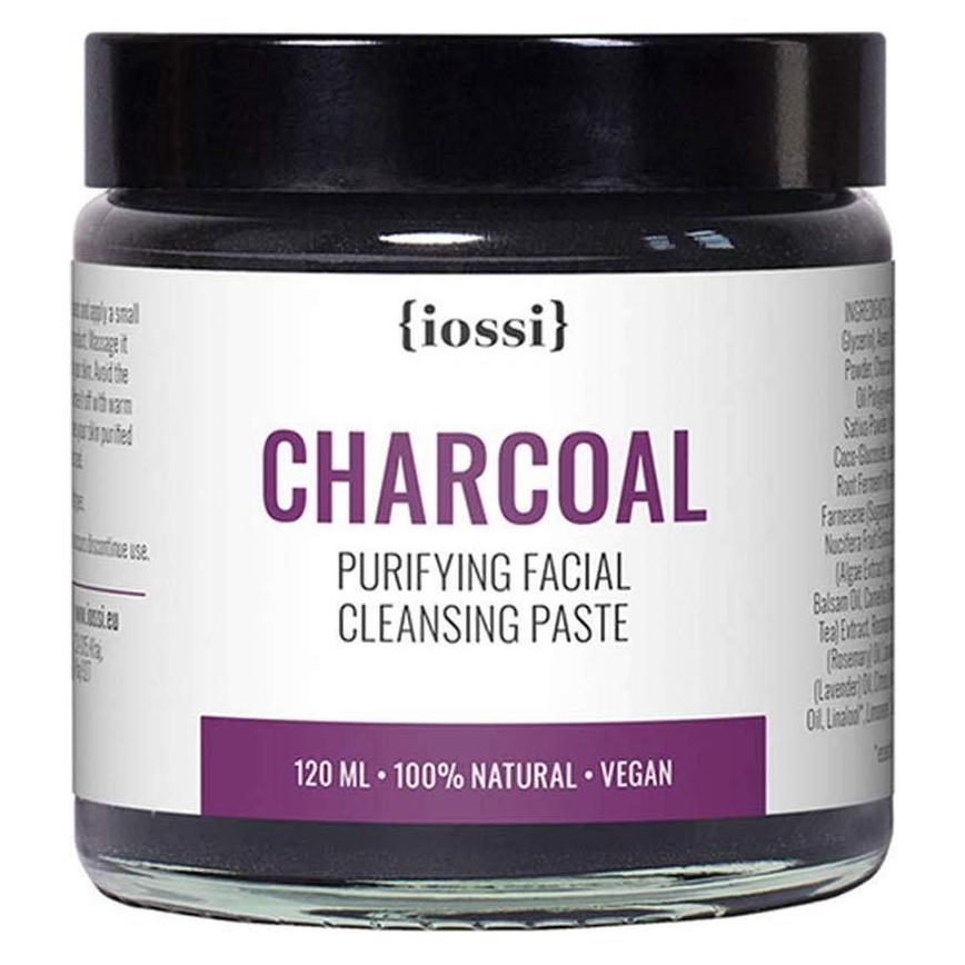 Iossi Carbon Cleansing Paste For Face Wash With Activated Charcoal. Algae And Green Tea 120Ml (120 ml) (5907222501399)
