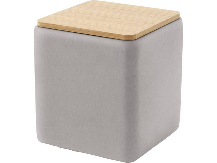 Home affaire Ablagetisch Kyro, Stauraum mit Tischplatte Eiche, Breite 40 cm, Stylisch, handlich und praktisch für dein Schlafzimmer