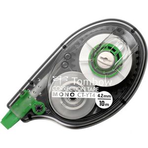 Tombow Korrekturroller Mono CT-YT4, 4,2mm x 10m, seitlich abrollbar