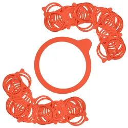 100er Set Weck Einkochring 80mm incl. Gelierzauber Rezeptheft von Diamantzucker